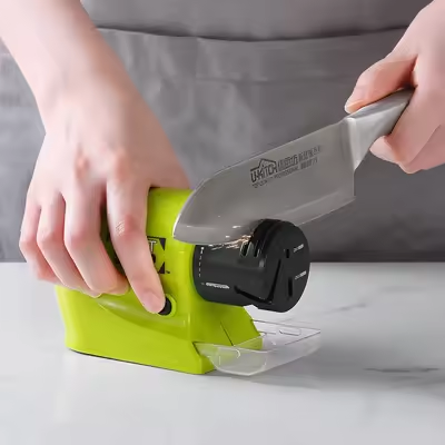 Aiguiseur de couteaux de cuisine électrique 3 en 1