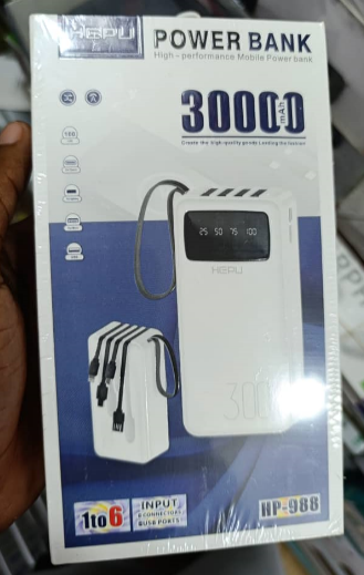 ✅POWER BANK 20 000 mAh⚡ 30 000 mAh ⚡40 000 ⚡50 000 & 60 000 mAh⚡( marque de qualité HEPU)