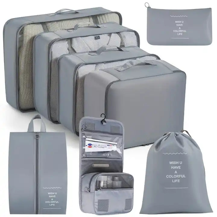 7 Pcs de Sac Rangement pour Voyage