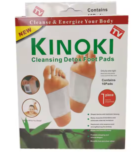 ⚡ KINOKI ⚡ patchs détoxifiants pour les pieds ( BIO ET NATUREL )