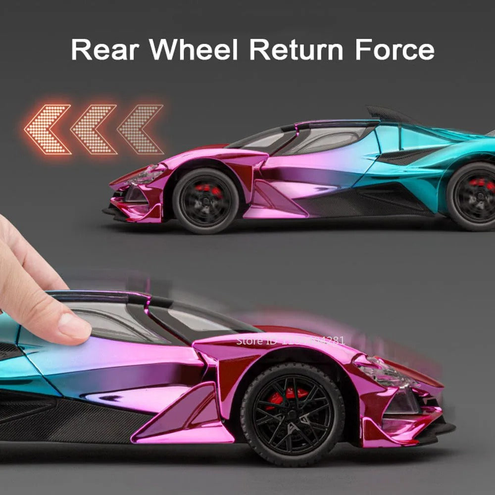 đ ModĂšle de voiture Apollo EVO 1:18 â Lâhypercar futuriste Ă collectionner.