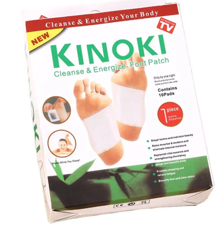 ⚡ KINOKI ⚡ patchs détoxifiants pour les pieds ( BIO ET NATUREL )