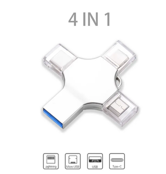 ✅Clé USB OTG universelle 4 en 1 ( 64Go & 128Go)