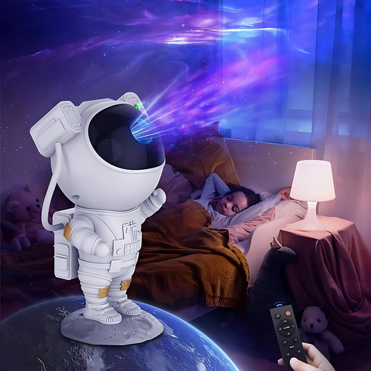 AstroGlow™ - Mini projecteur LED d'astronaute