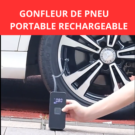 POMPE À AIR PORTABLE GONFLEUR DE PNEU