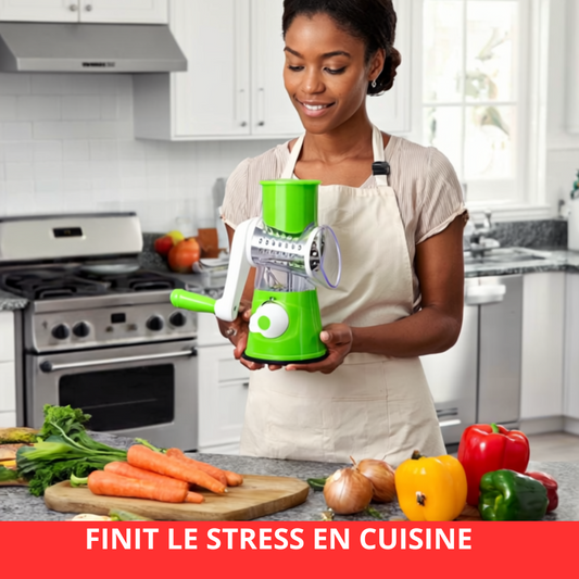 COUPE-LEGUMES 3 EN 1 - COUPER RÂPER TRANCHER VOS LEGUMES RAPIDEMENT