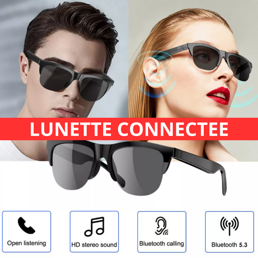 LUNETTE XG CONNECTEE RECHARGEABLE - APPEL MUSIQUE BLUETOOTH  HOMMES FEMMES