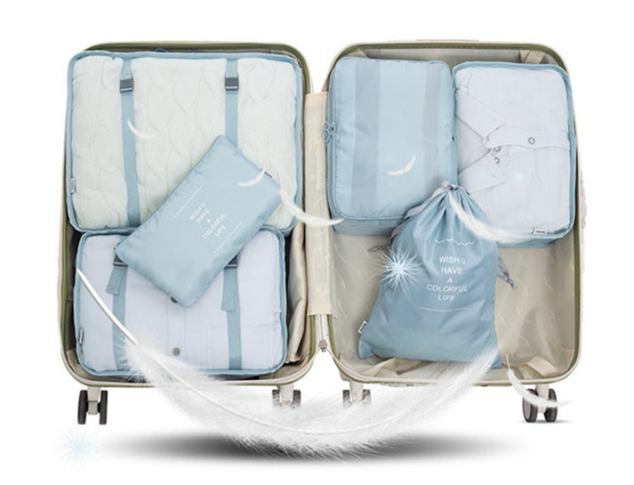 7 Pcs  de Sac Rangement pour Voyage