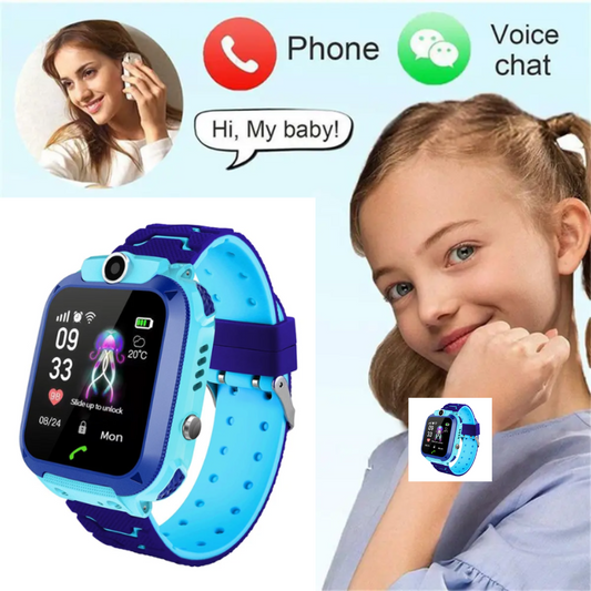 MONTRE CONNECTÉE POUR ENFANTS AVEC LOCALISATION GPS