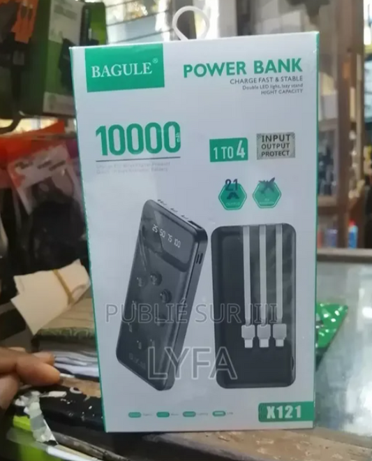 ✅POWER BANK de 10.000mAH⚡, 20.000mAh⚡, 30.000mAh⚡, 40.000mAh⚡, 50.000mAh⚡ & 60.000mAh⚡ ( MARQUE BAGULE)