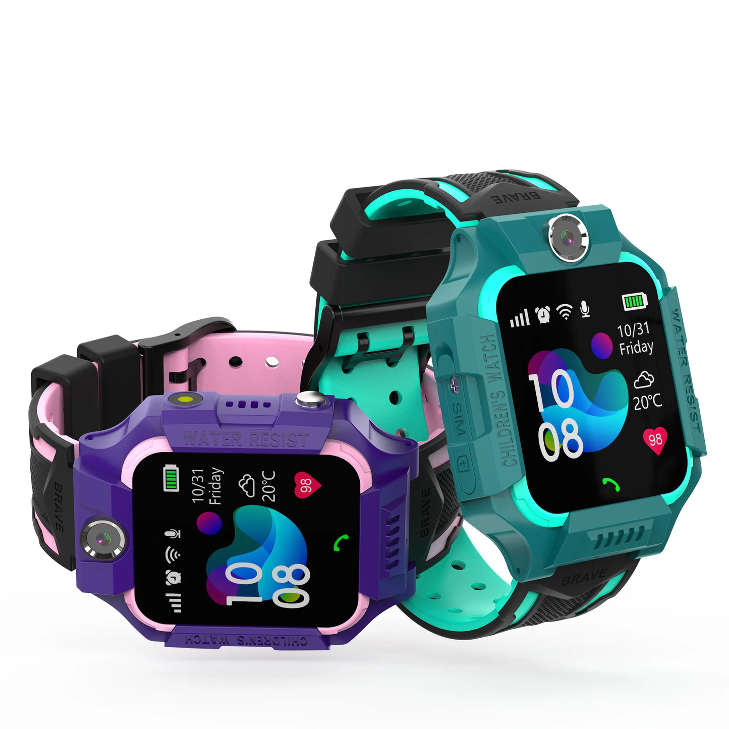 MONTRE CONNECTÉE POUR ENFANTS AVEC LOCALISATION GPS