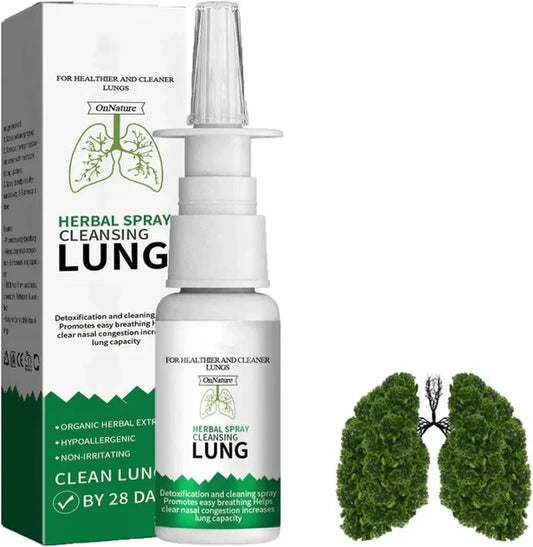 ✅Détoxifiant des poumons : HERBAL SPRAY